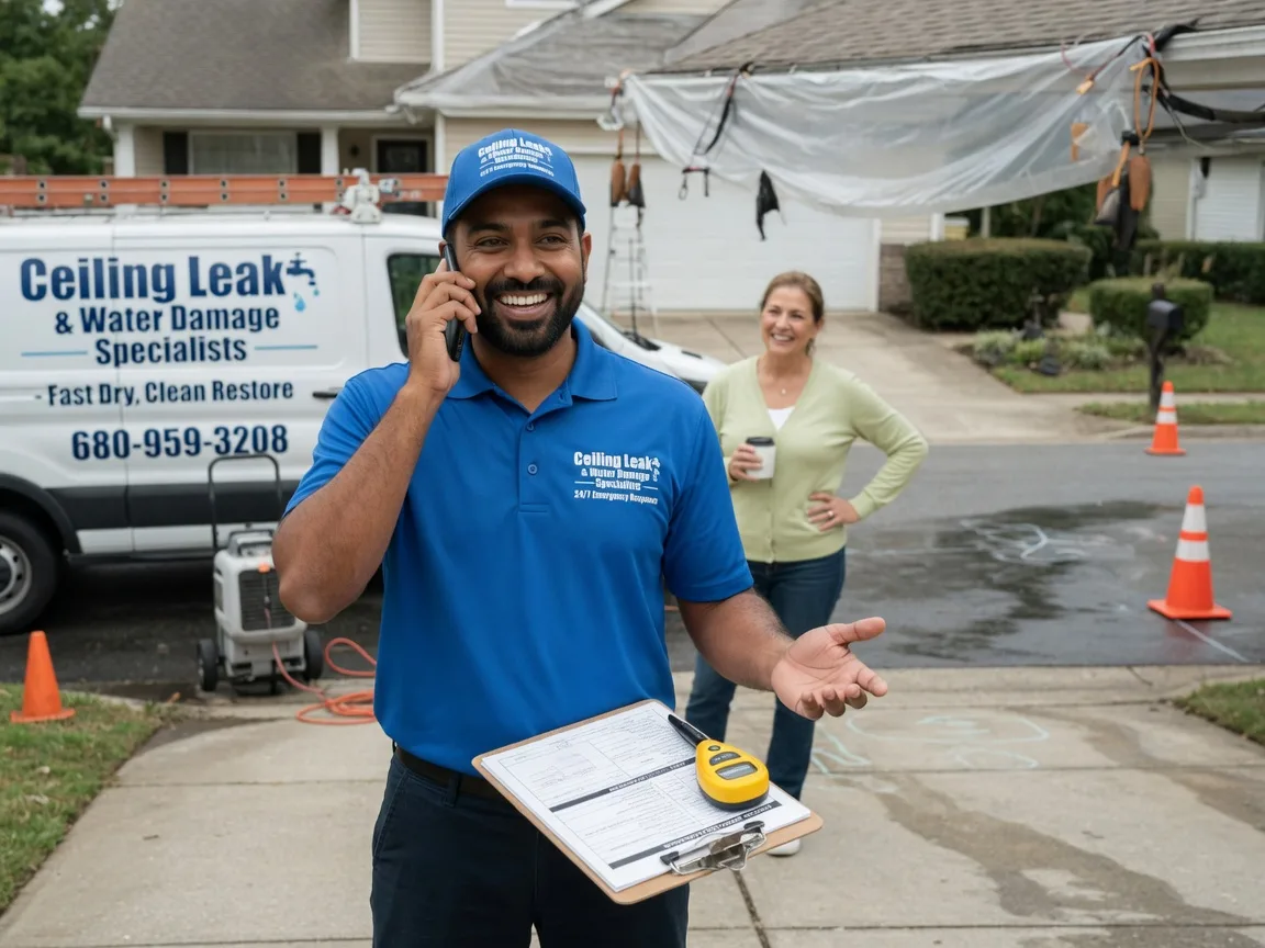 Ceiling Leak Cleanup Welton, IA FAQs